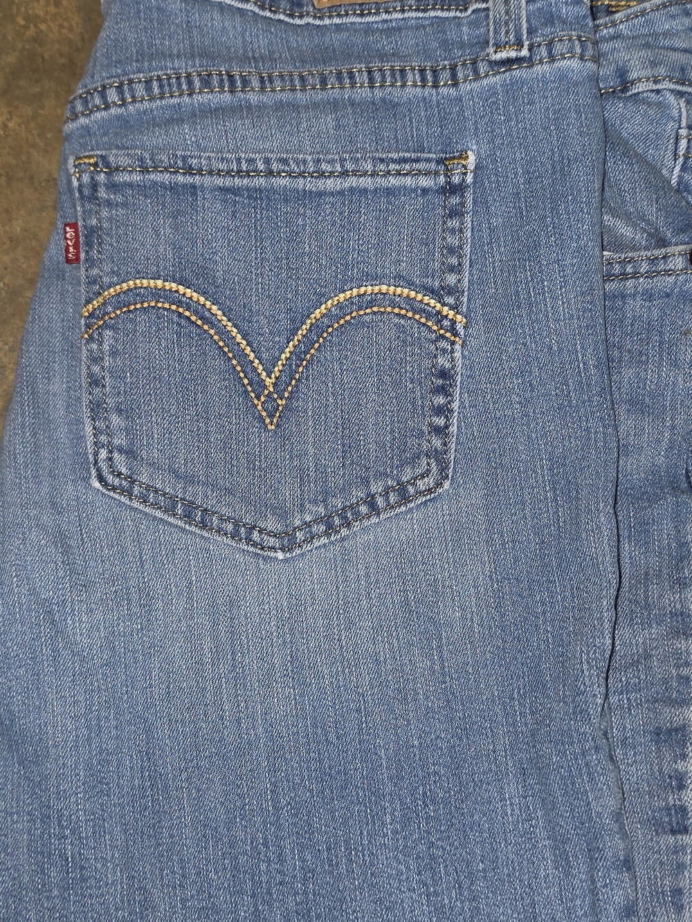 Levi's Juniors Sz 11 Vintage 2000's 518 Low Rise Straight Leg Jeans